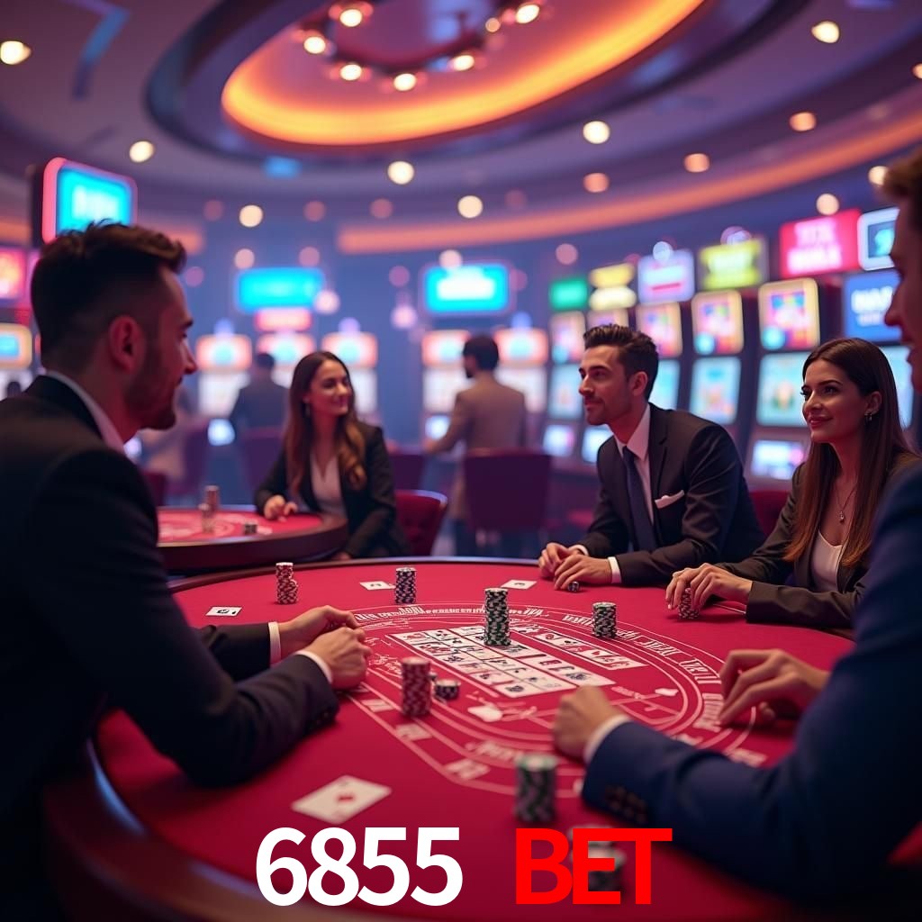 Interface do App 6855 bet